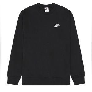 Nike Club Crew Neck Sweatshirt - XS Black